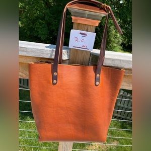 SOLD KMM & Co tan cypress tote